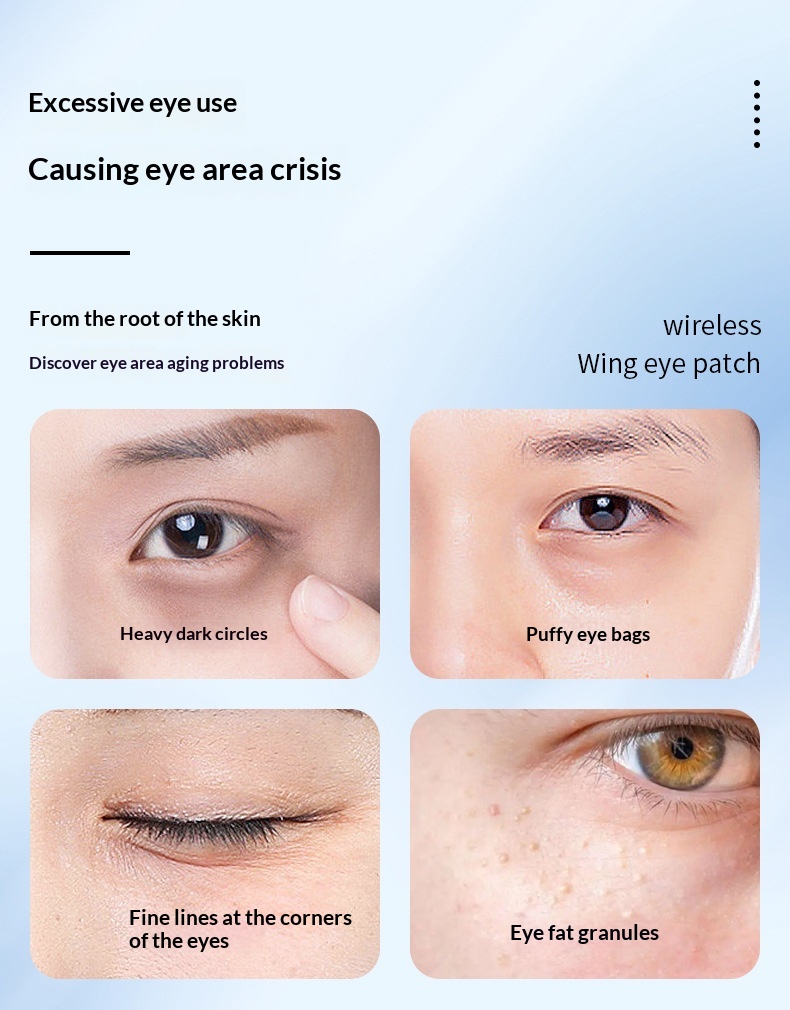 Ultrasonic EMS Microcurrent Under Eye Patch Image 3