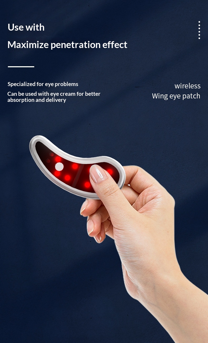 Ultrasonic EMS Microcurrent Under Eye Patch Image 8