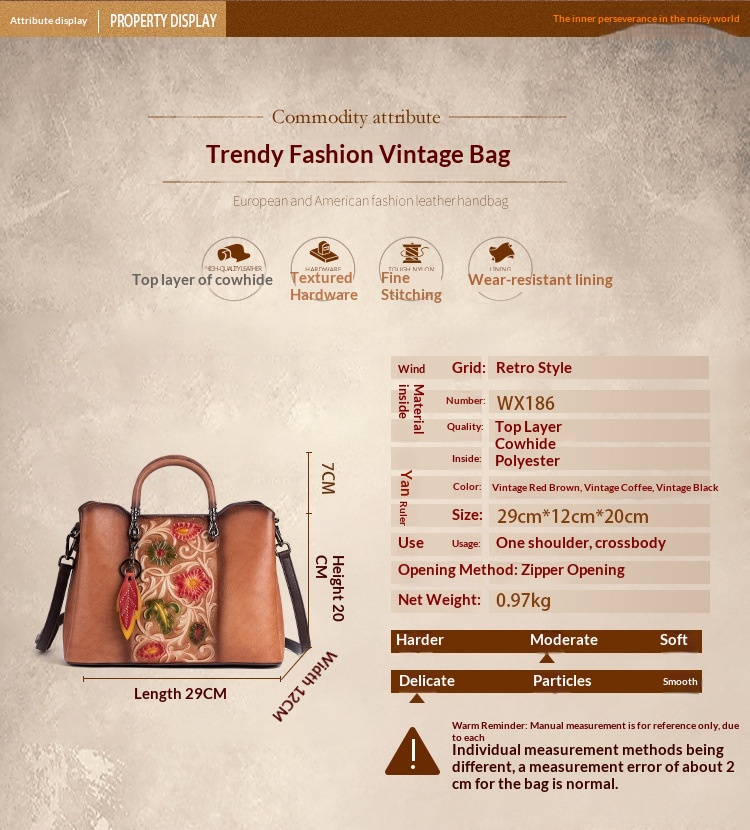 Retro Genuine Leather Embossed Large-Capacity Tote Bag 15 1bd3c8b7 c41b 415e bbf3 d20322364aa3 trans