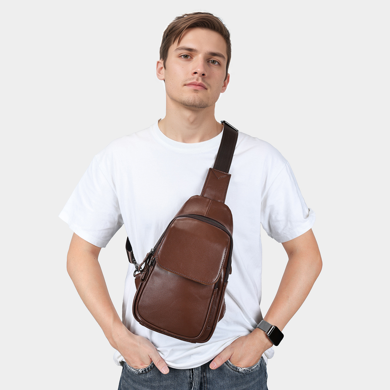 Men's Casual Shoulder Crossbody Bag 18 470c6c2e 7961 42b4 910d c24bd9c07600
