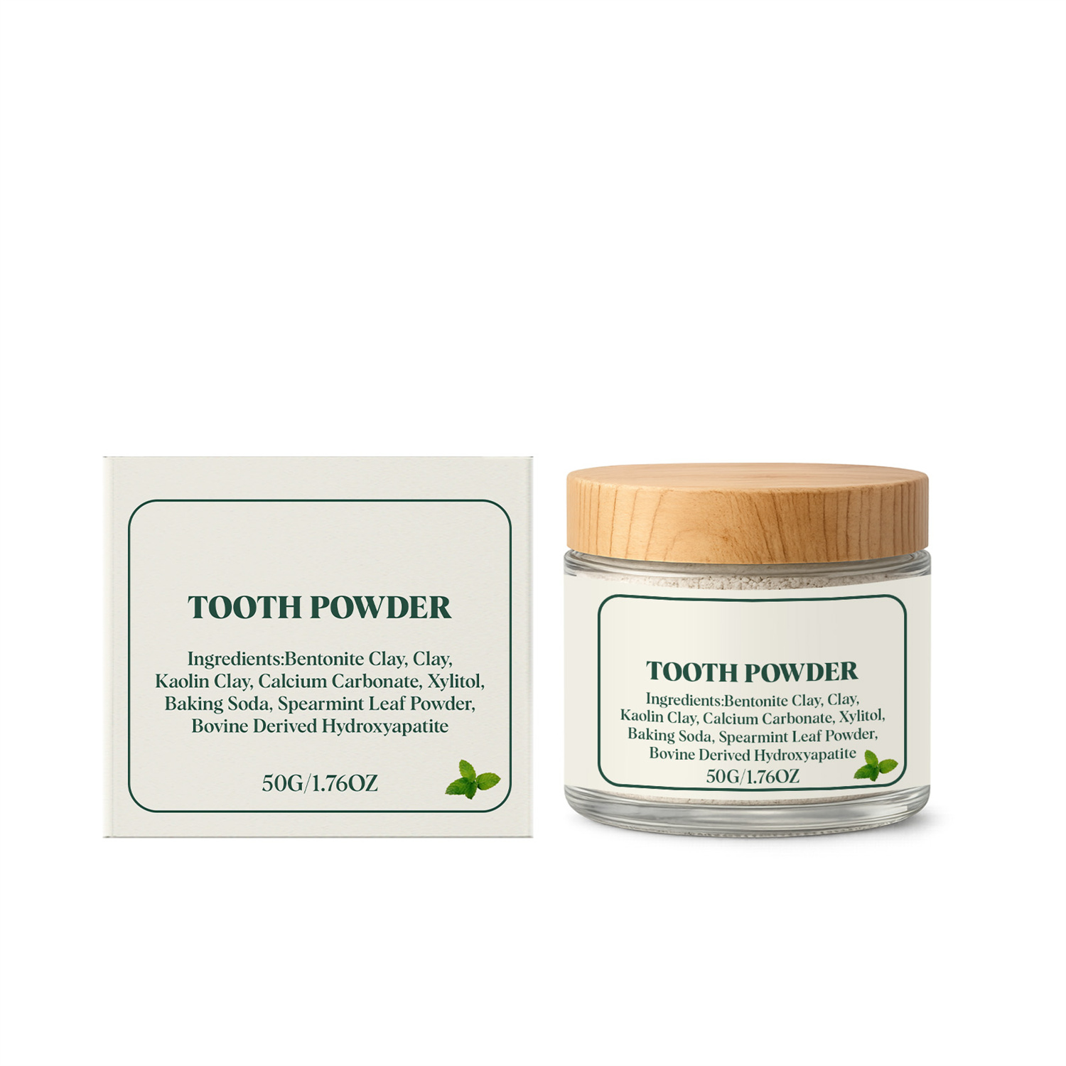 Mint Tooth Powder For Removing Stains