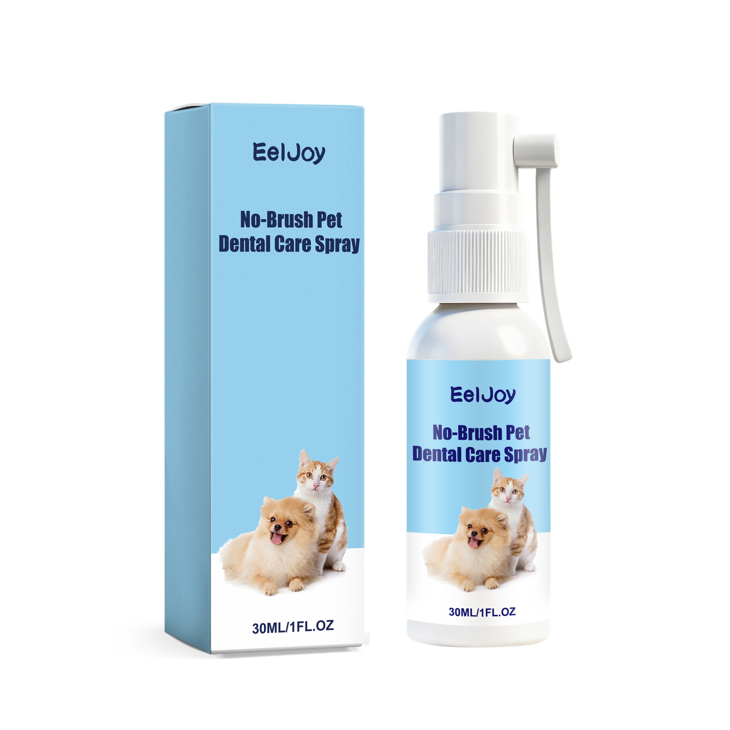 Brush-free Pet Tooth Care Spray