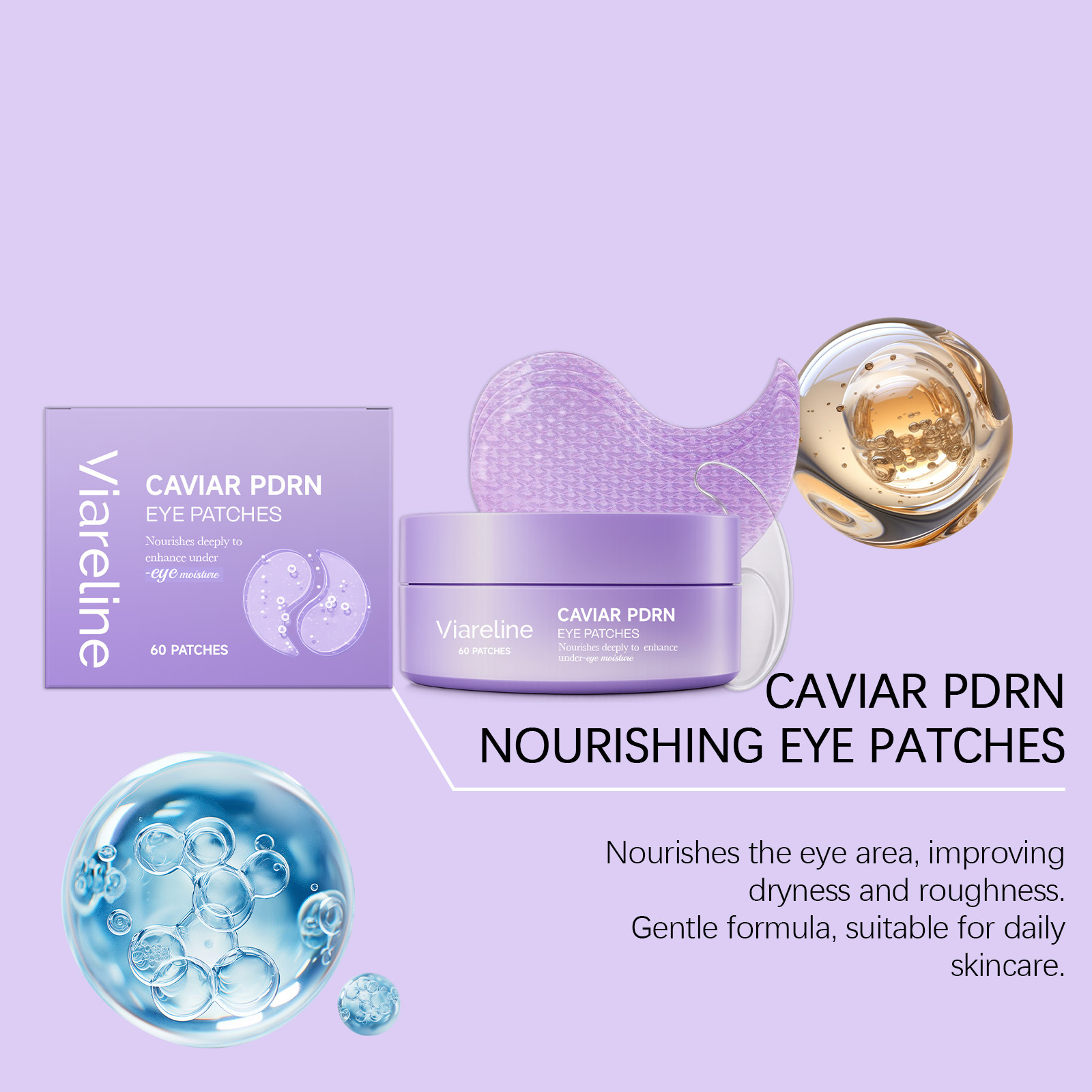 Caviar PDRN Nourishing Eye Patches