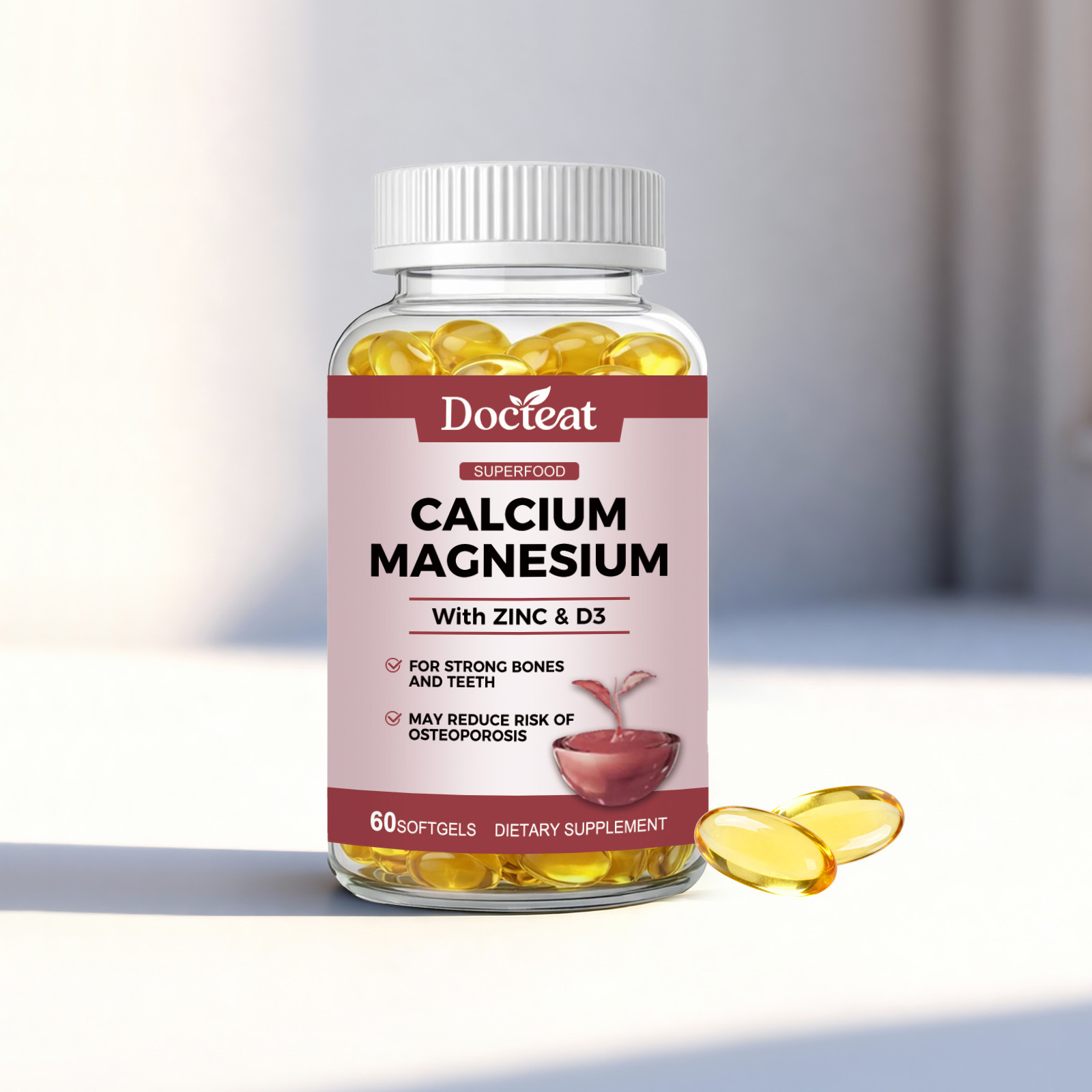 Gentle care to support joint and bone health with these capsules