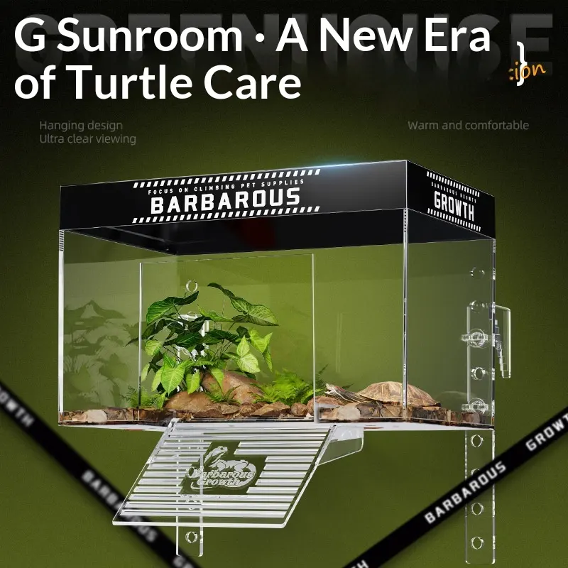 High-water-level Hook-style Basking and Warming Platform