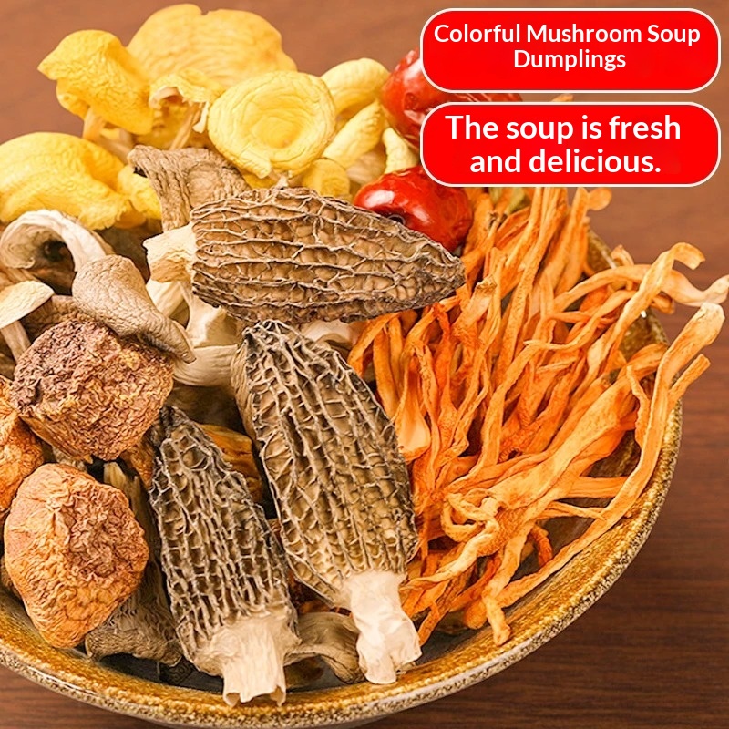 The Soup Is Made Of Morchella