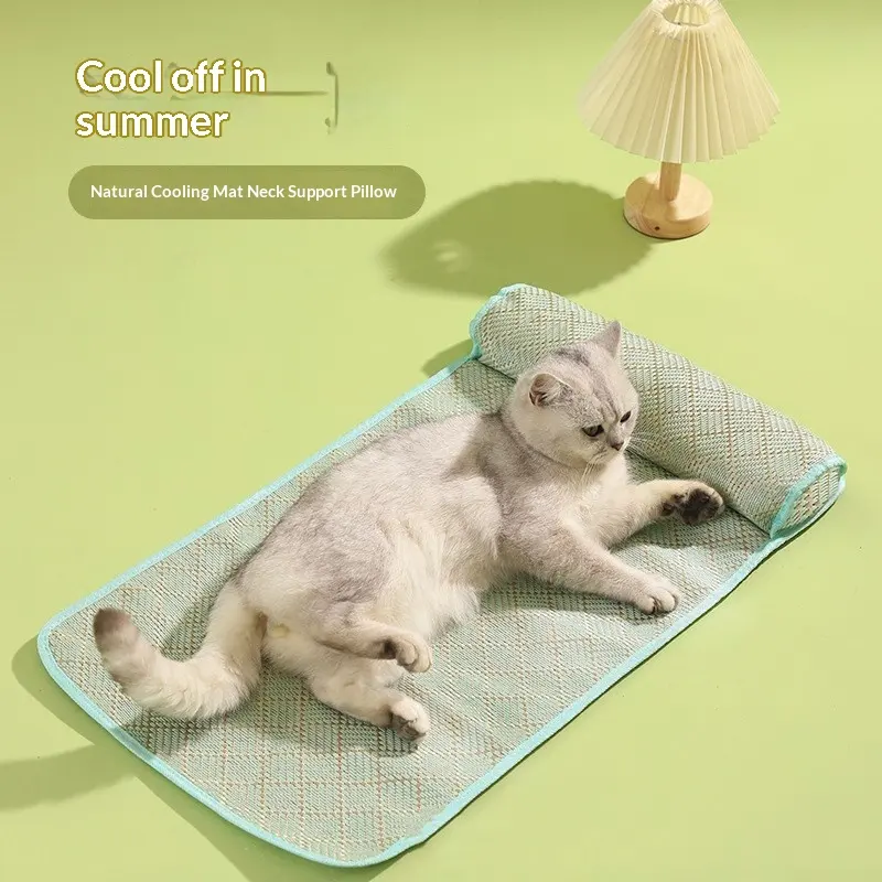 Ice-feel Breathable Cooling Cat Bed