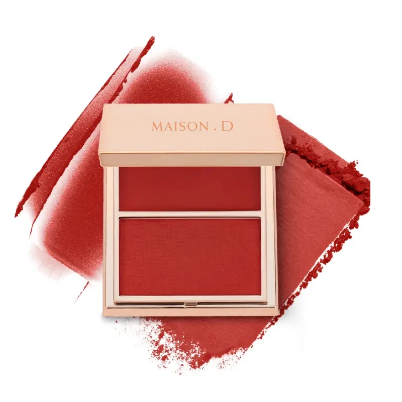 MAISON D Double-Take Cream & Powder Blush Duo