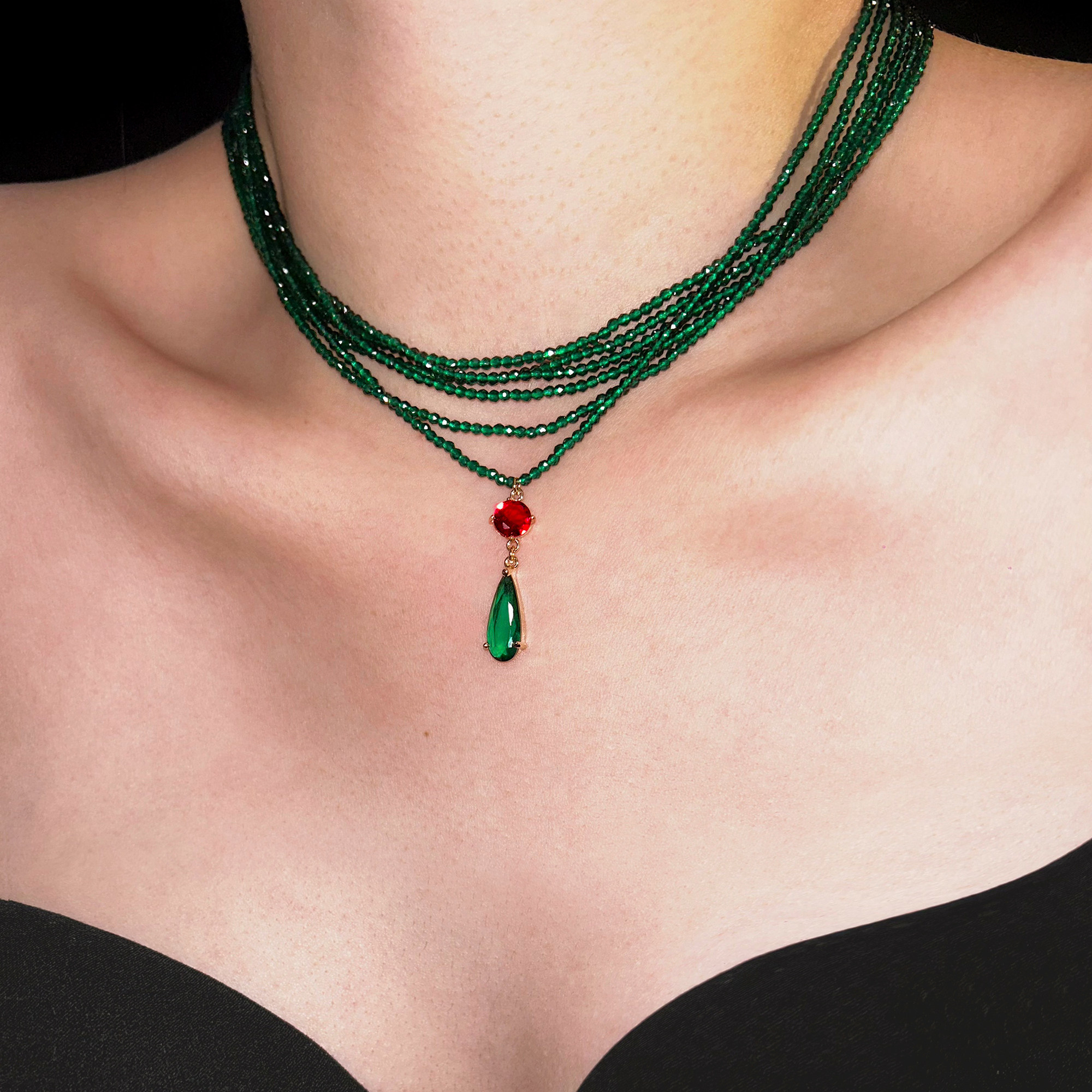 Niche, High-end Choker Layered Necklace