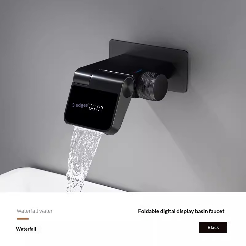 All-copper Built-in Digital Display Hot And Cold Water Faucet 6