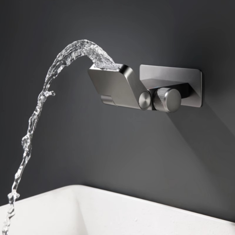 All-copper Built-in Digital Display Hot And Cold Water Faucet 2