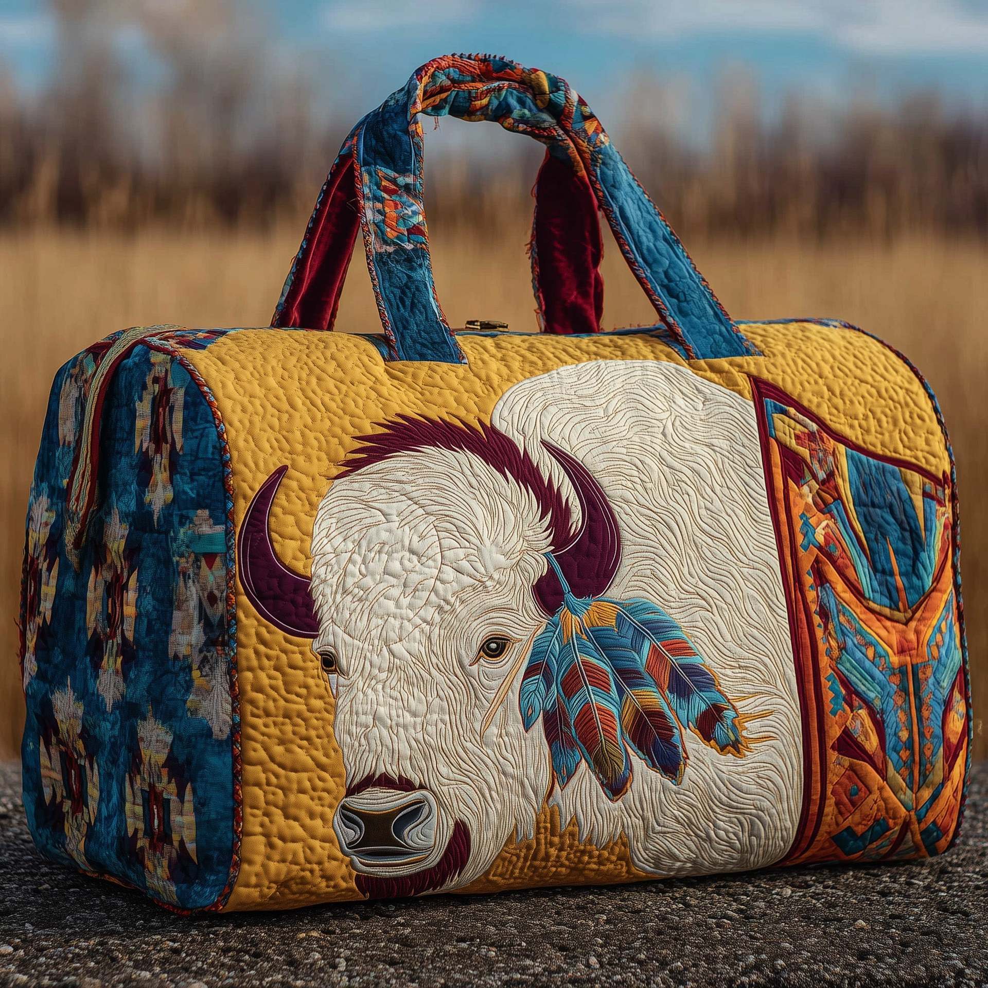 Unisex Short-Distance Handheld Quilted Travel Bags — detail view 1