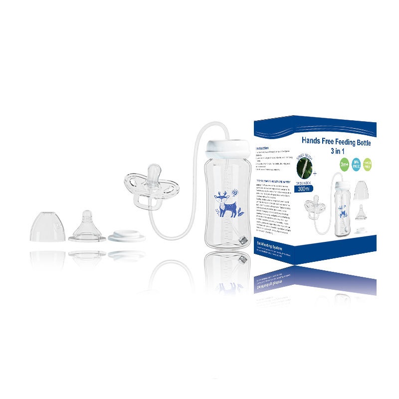 Biberon créatif sans mains — Simplifie les repas de bébé - image 3