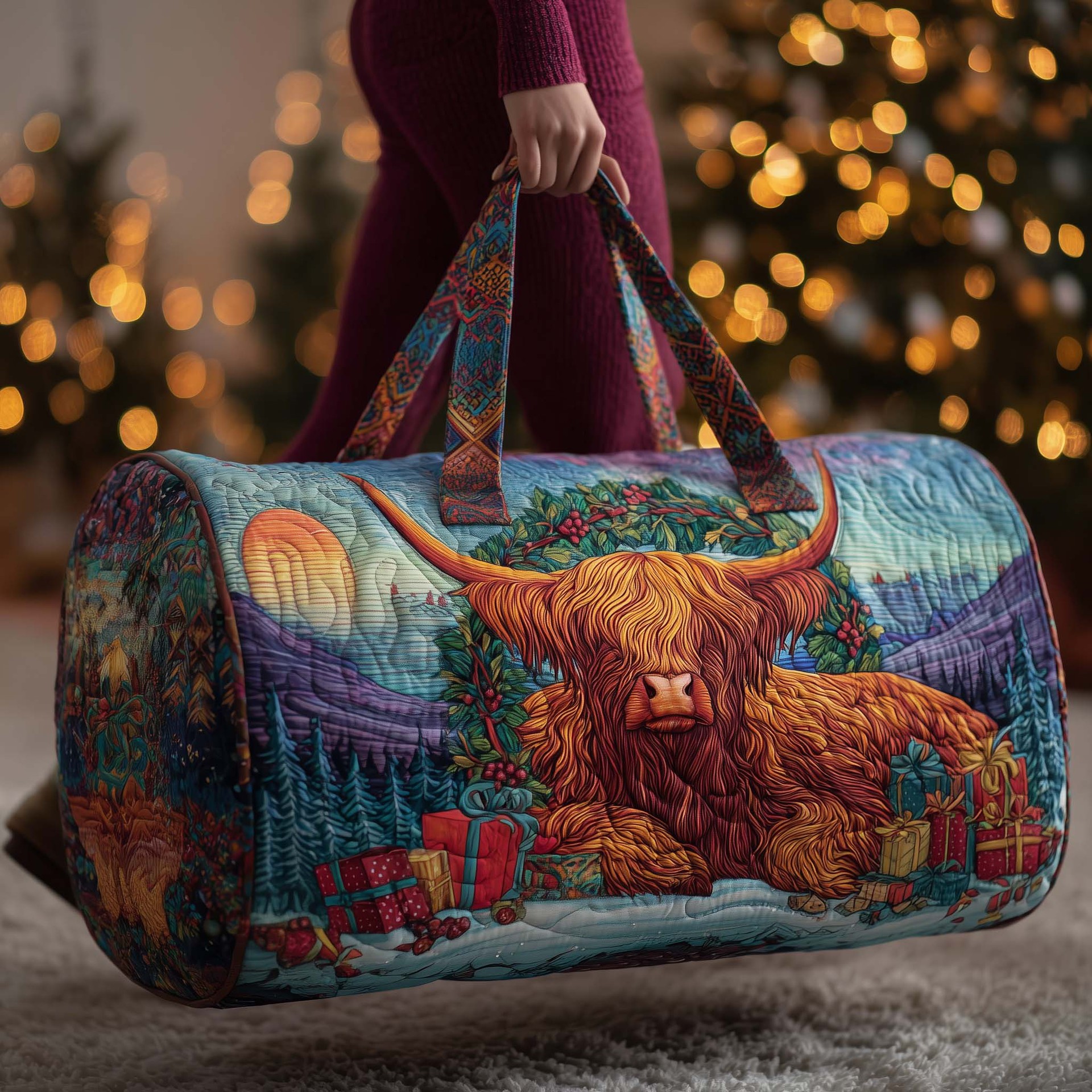 Unisex Short-Distance Handheld Quilted Travel Bags — detail view 3