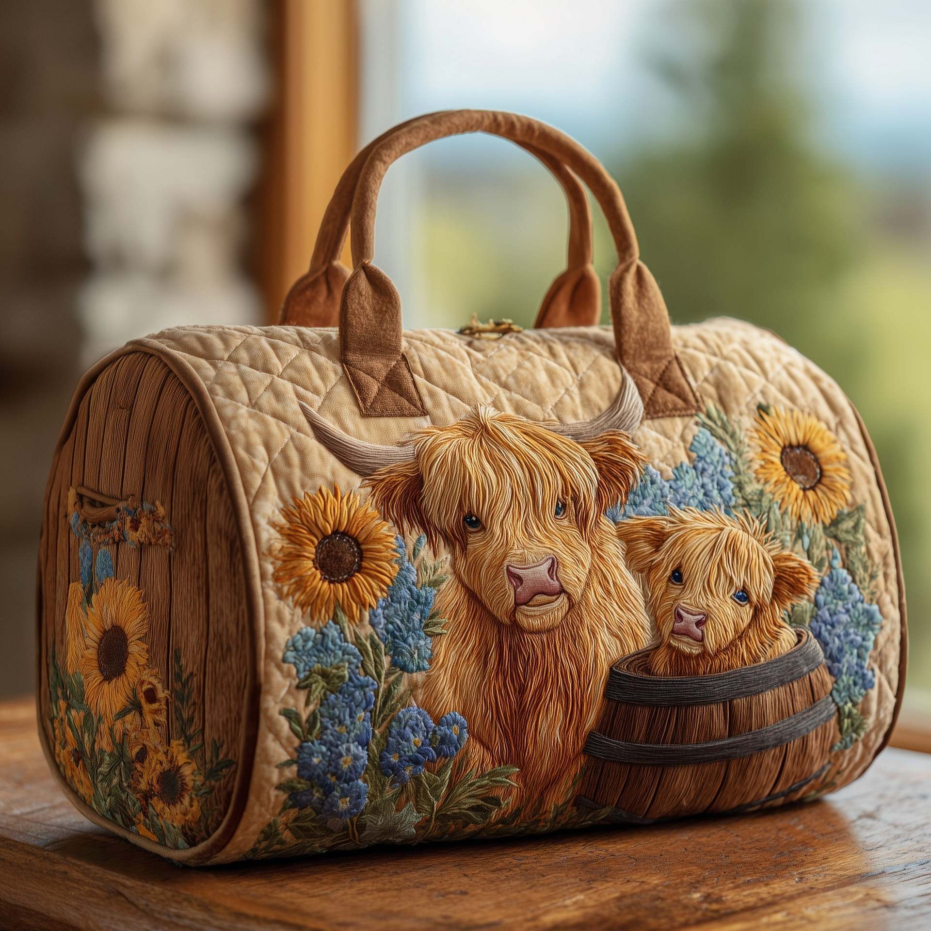 Unisex Short-Distance Handheld Quilted Travel Bags — detail view 6