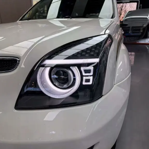 Prado-modified LED Daytime Running Lights With Flowing Turn Signals