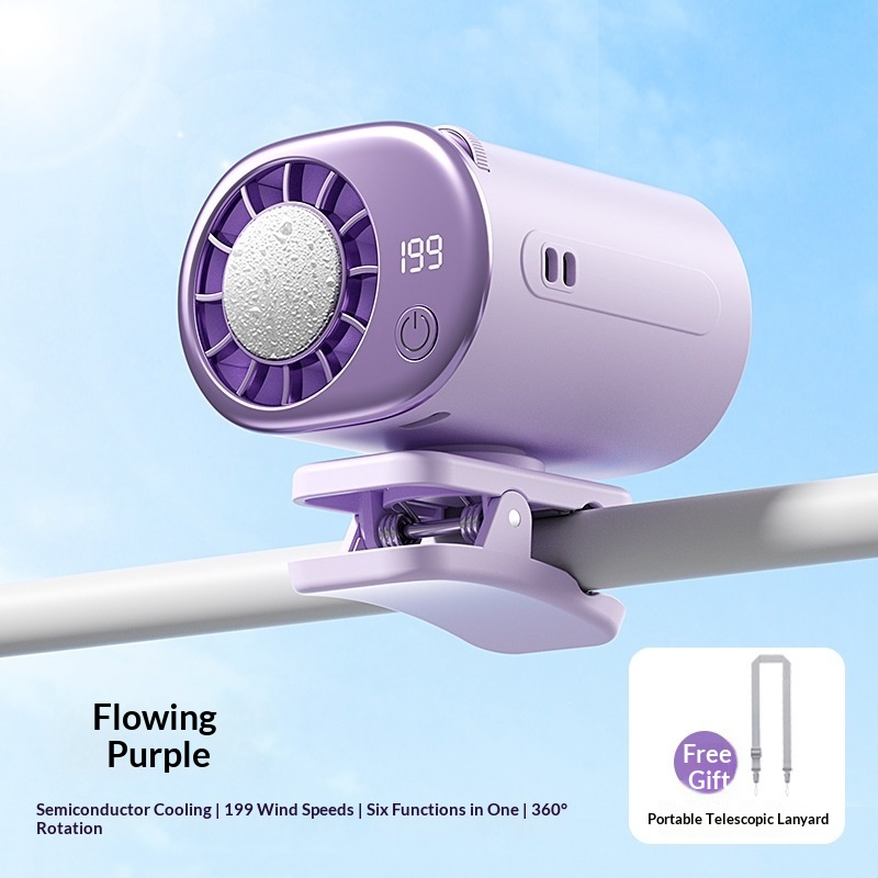 Clip-On Octopus Ice-Pack Cooling Fan — Reste au frais en toute simplicité - image 4