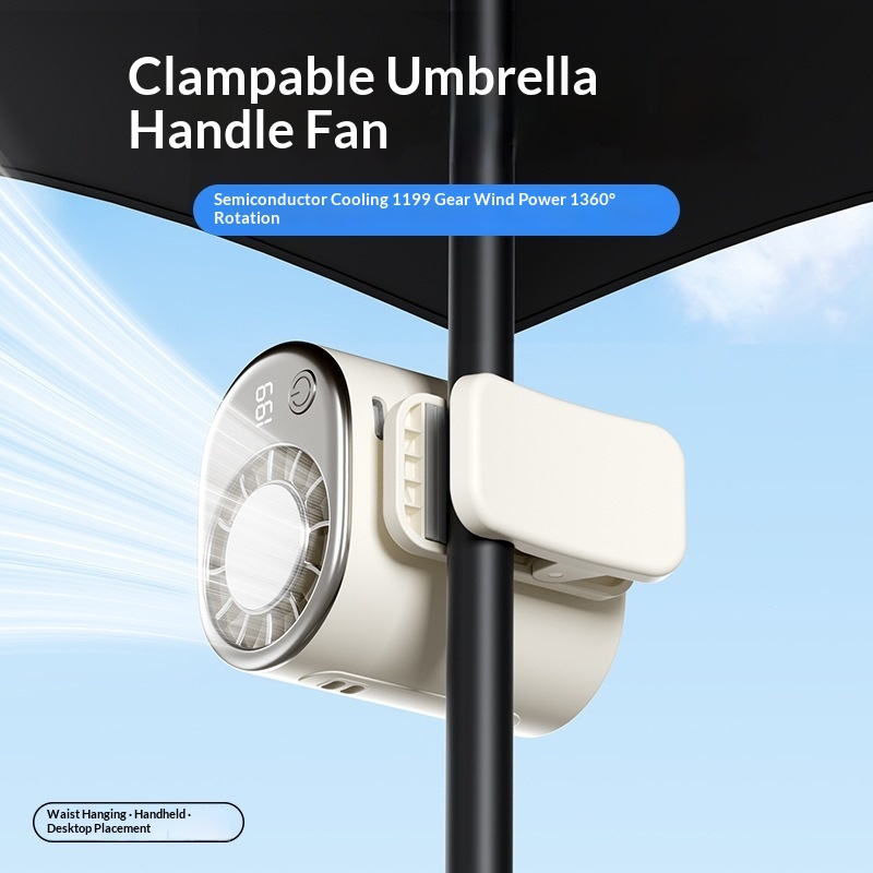 Clip-On Octopus Ice-Pack Cooling Fan — Reste au frais en toute simplicité - image 2