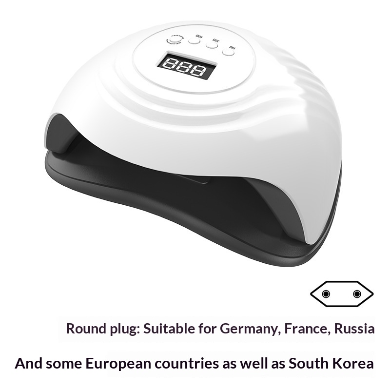 168W High-Power Shell-Shape Nail Lamp For Curing Gels
