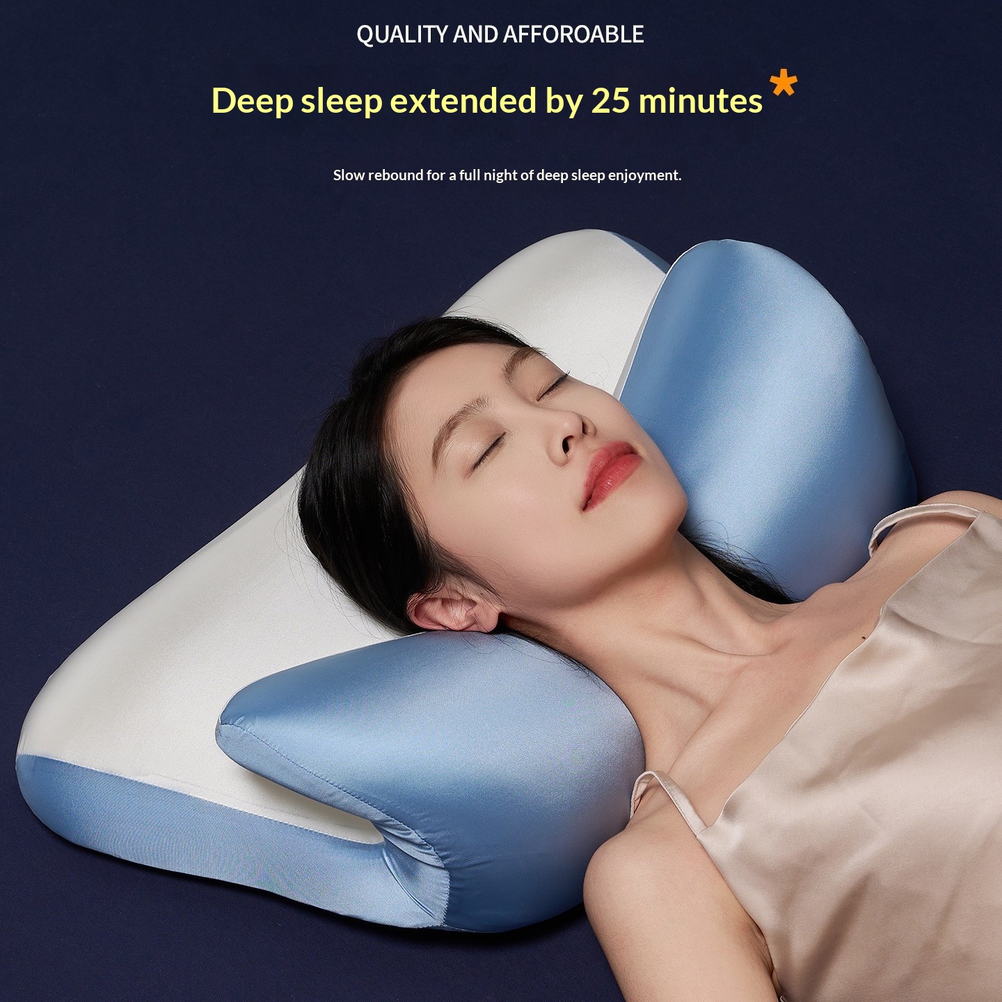 Butterfly-shaped Pillow For Cervical Spine Support