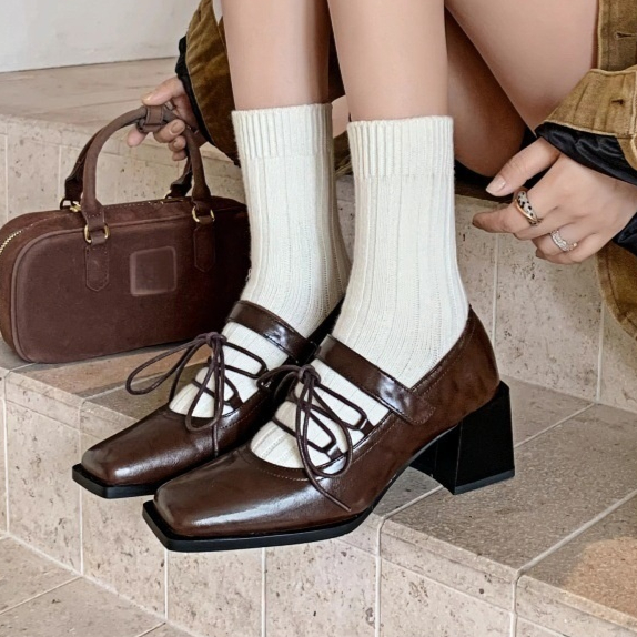 Niche Design Mary Jane Shoes For Women