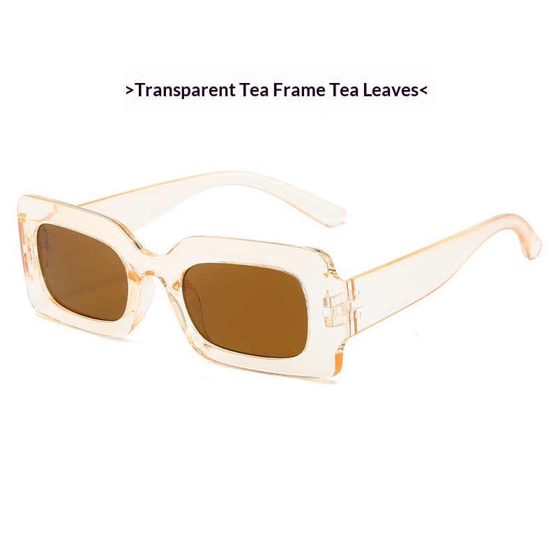 Retro Square Small-Frame Cross-Border Personalized Sunglasses - Image 4