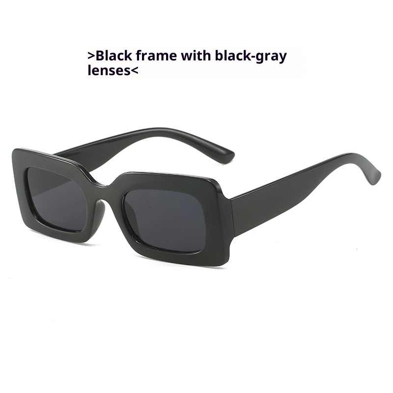 Retro Square Small-Frame Cross-Border Personalized Sunglasses - Image 15