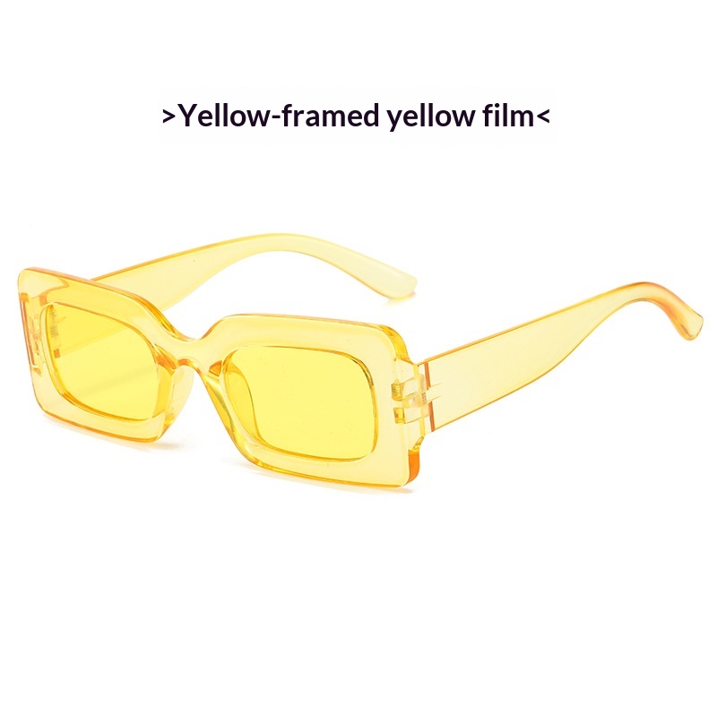 Retro Square Small-Frame Cross-Border Personalized Sunglasses - Image 19