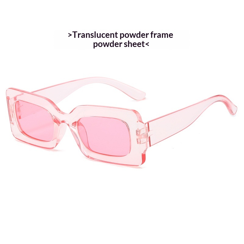 Retro Square Small-Frame Cross-Border Personalized Sunglasses - Image 20