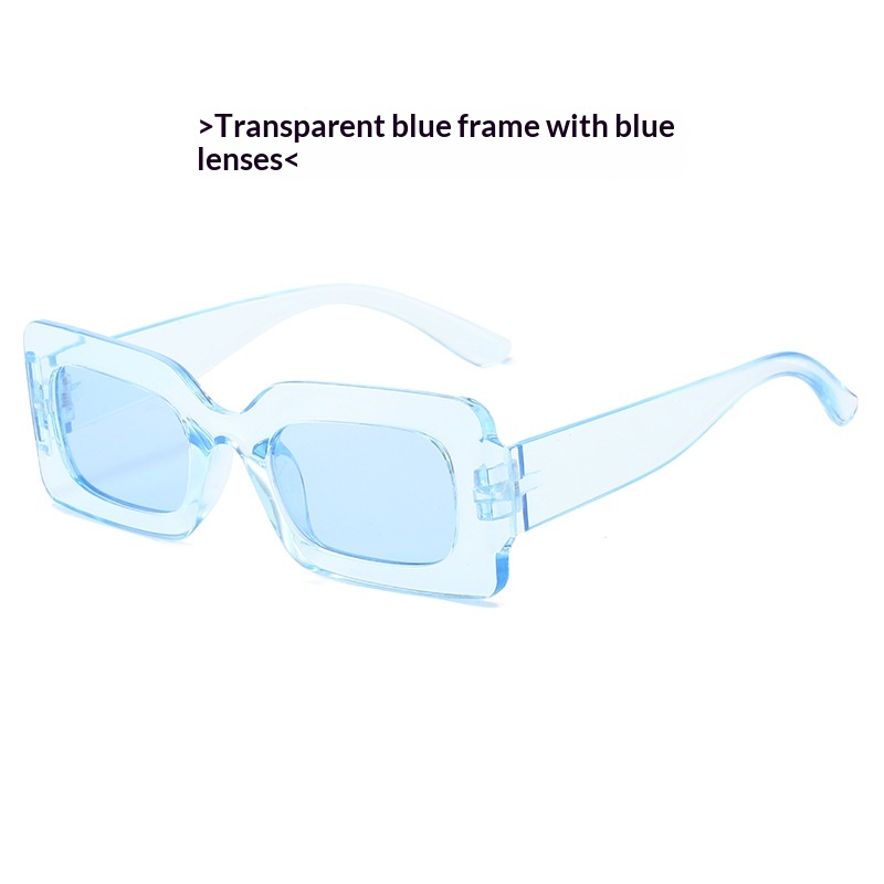 Retro Square Small-Frame Cross-Border Personalized Sunglasses - Image 18