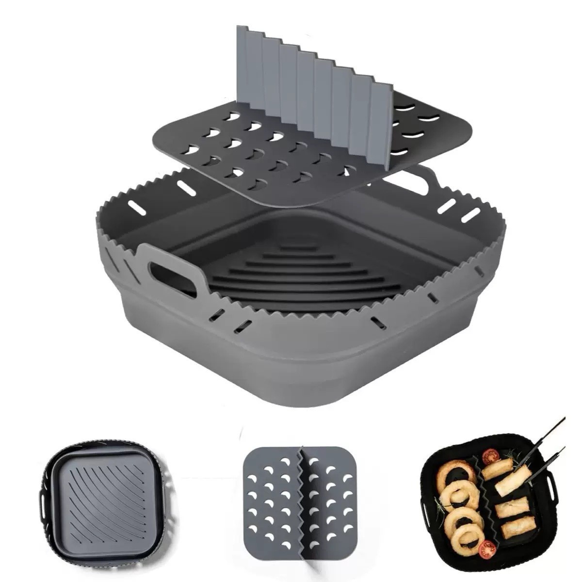 Reusable Air Fryer Splash Guard - Image 8