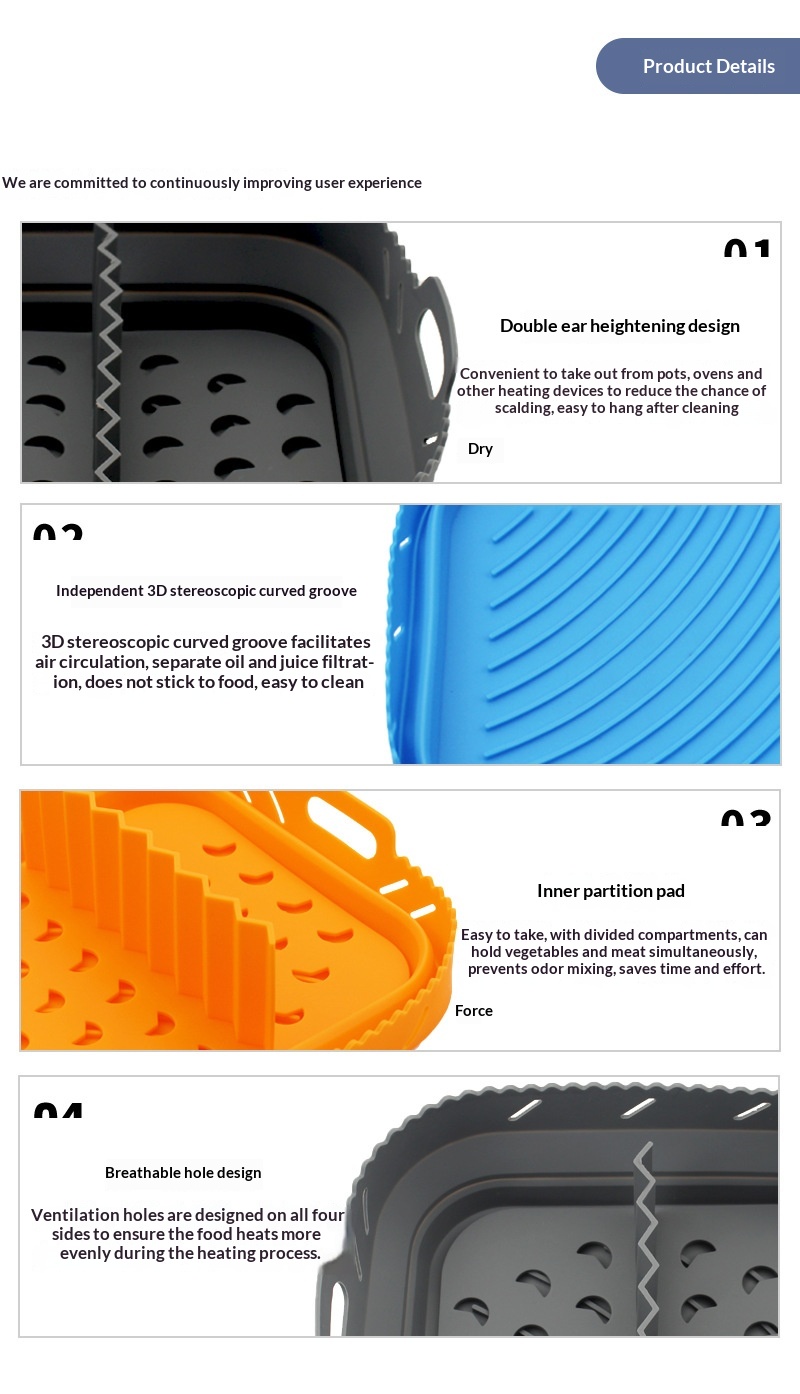 Reusable Air Fryer Splash Guard - Image 7