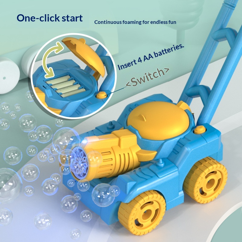 Cart-style Bubble Machine Electric Bubble Blower