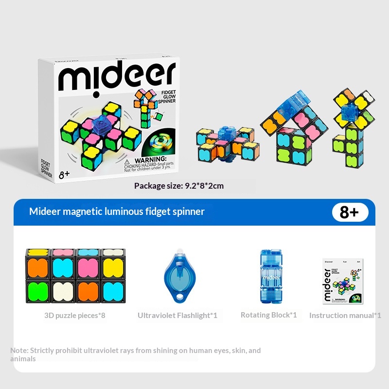 Educational Cube Building Blocks Portable Stress-Relief Toy For Elementary School Students