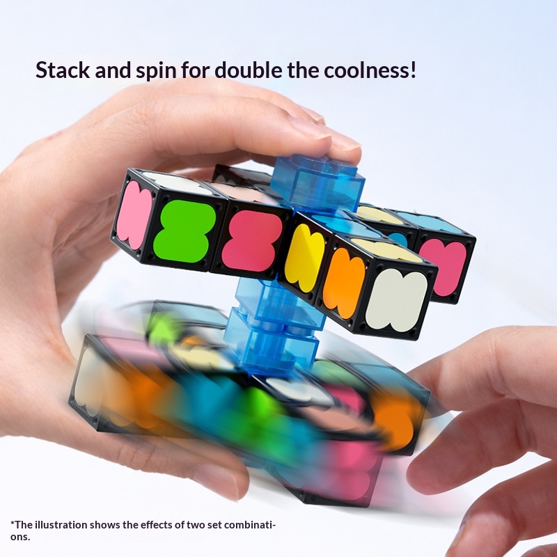 Educational Cube Building Blocks Portable Stress-Relief Toy For Elementary School Students