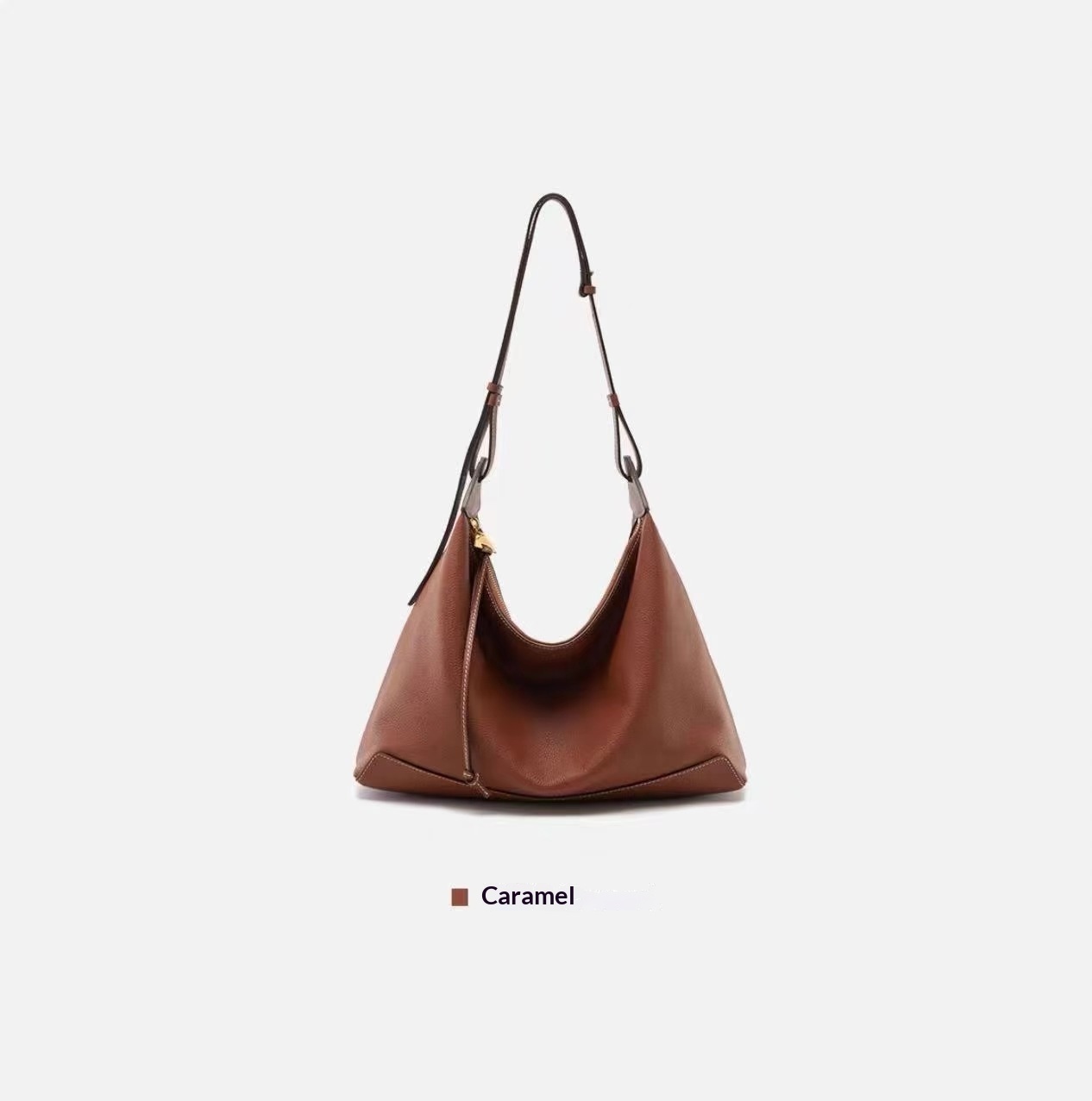 Leather Crossbody Tote Bag, picture 6 of 7