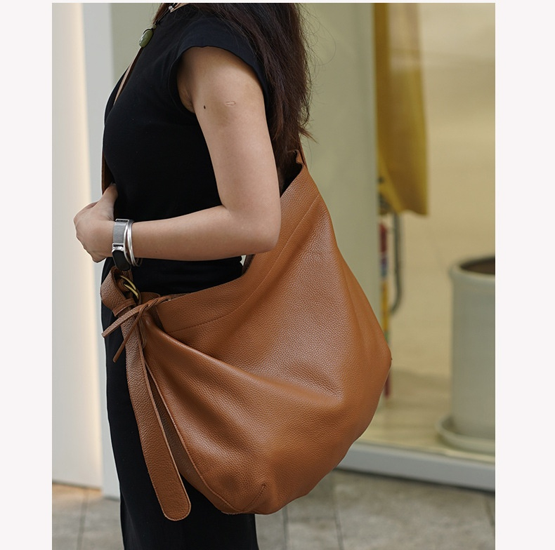 Genuine Leather Crossbody Bag, picture 2 of 5