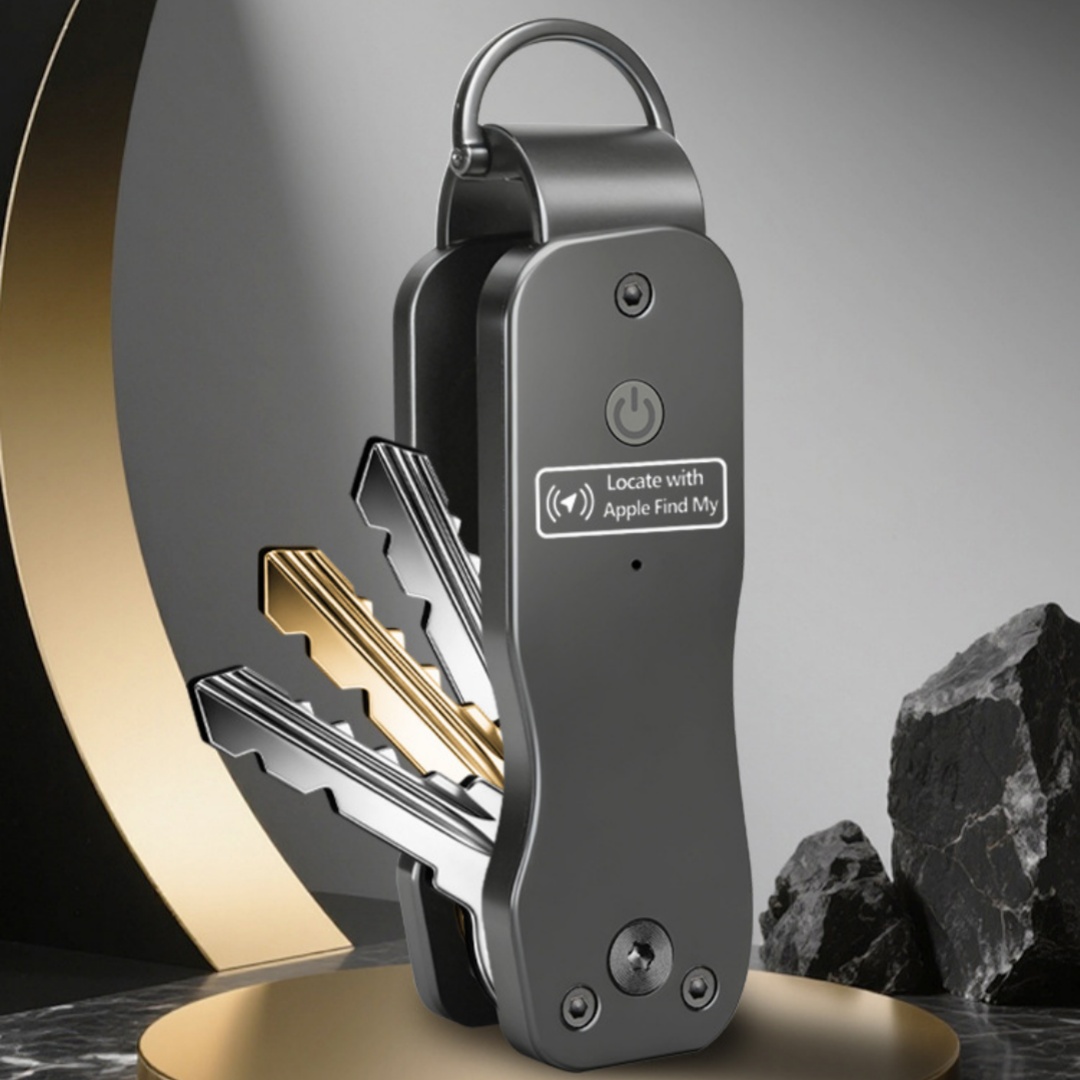Metal Keychain With Built-in Locator Smart Find And Tracker