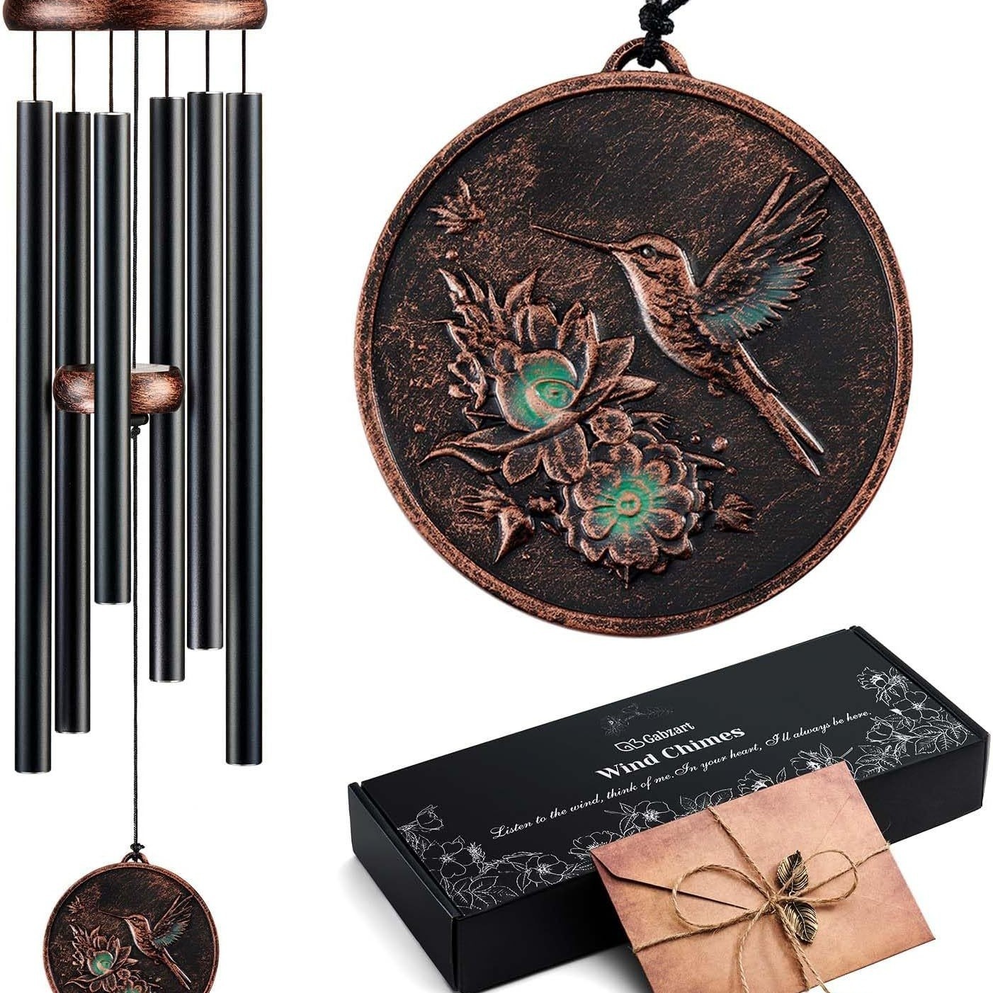 32 Inches Retro Tube Music Wind Chimes