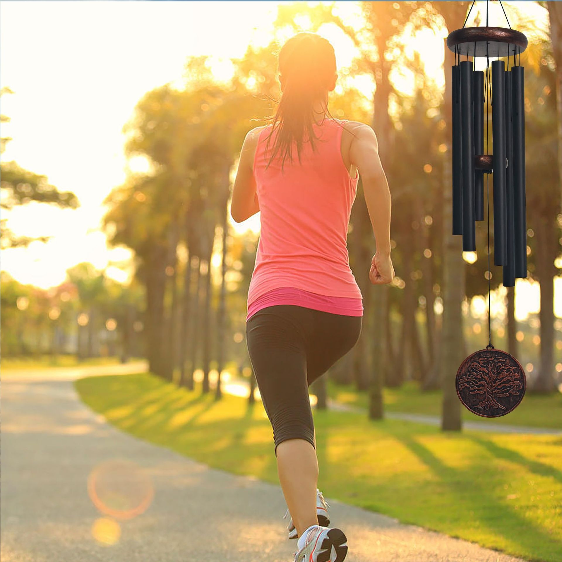 32 Inches Retro Tube Music Wind Chimes