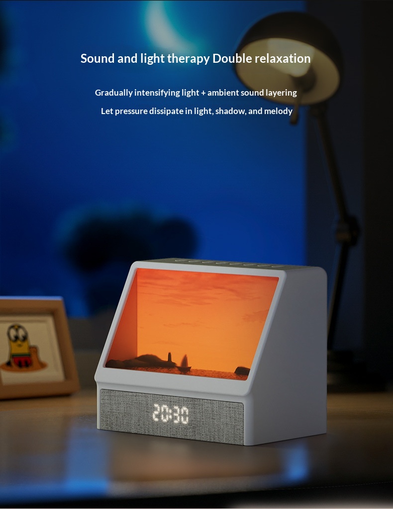Sunrise Wake-Up Light – Warm Glow Mode