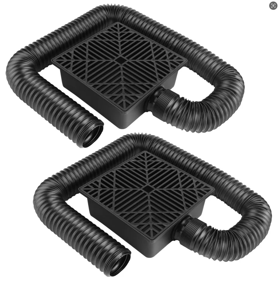 Gutter Downspout Extension Low Profile No Deep