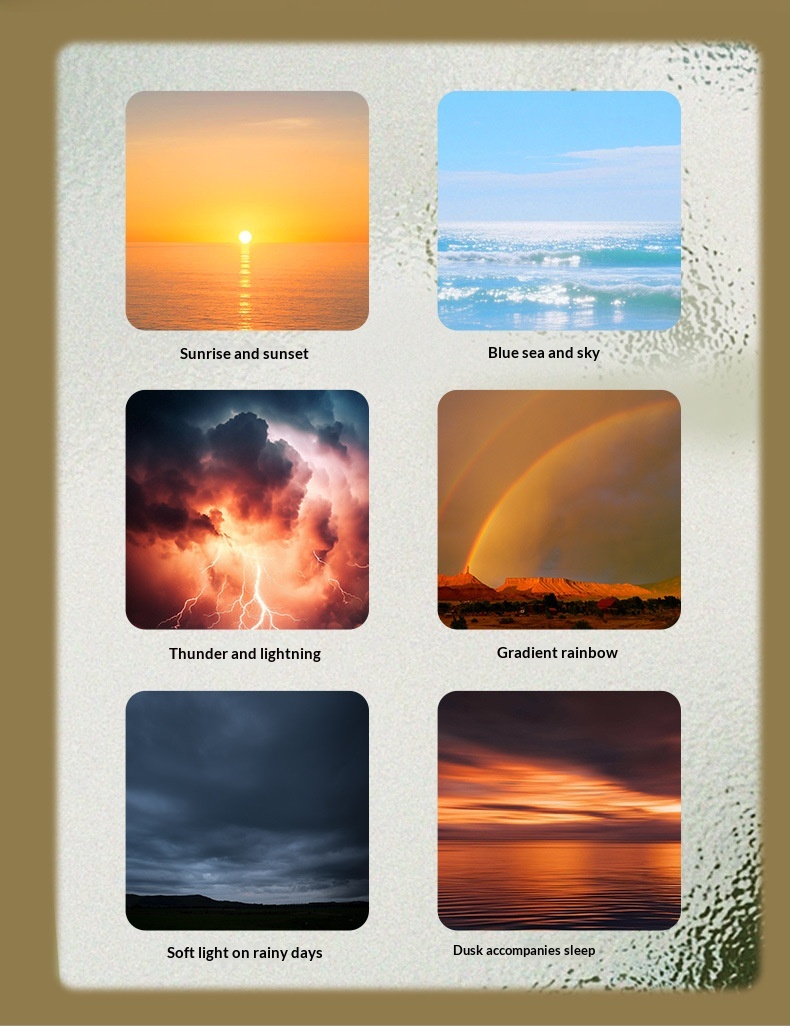 Sunrise Wake-Up Light – Bedroom Ambient Lighting