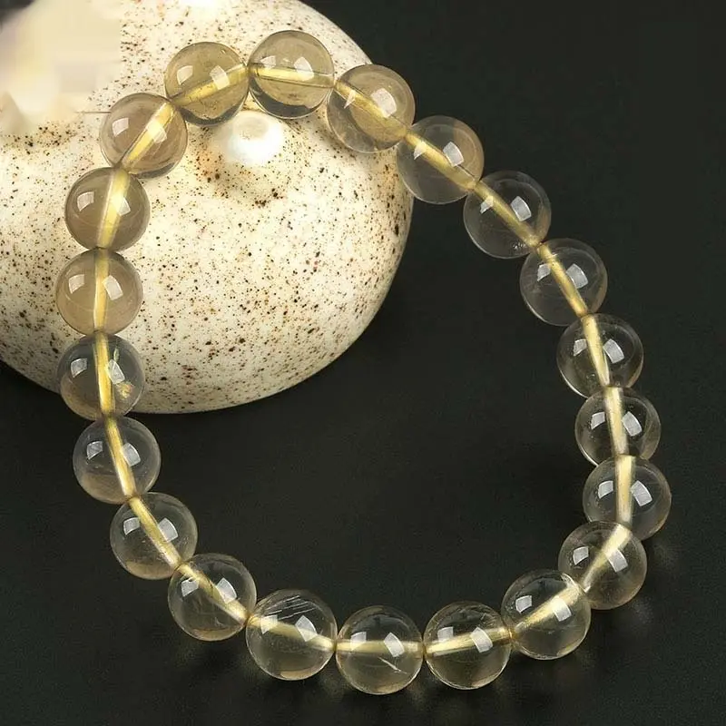 Natural Lemon Yellow Citrine Bracelet