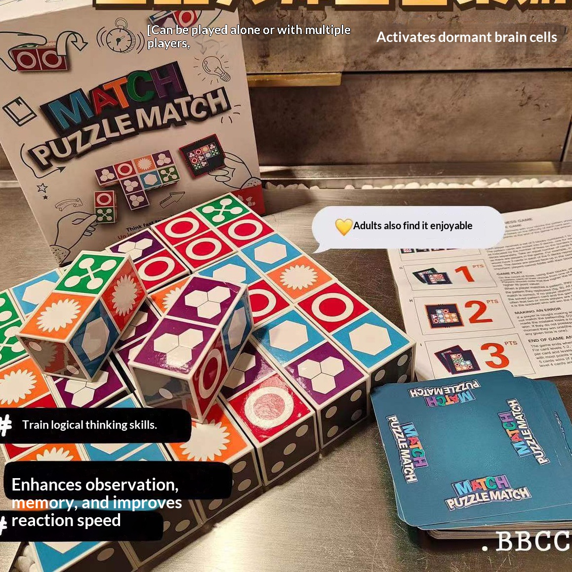 Game Parent-Child Matching Master Interactive Toy