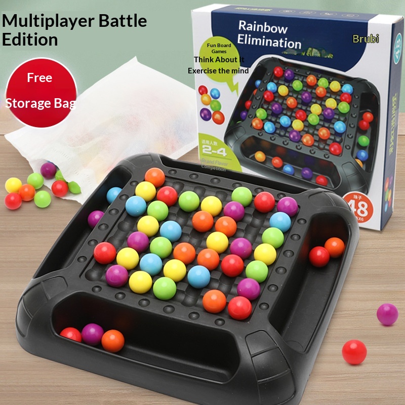 Kids Rainbow Match-3 Early Learning Battle