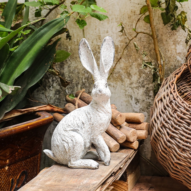 Rabbit Ornament Set of Two