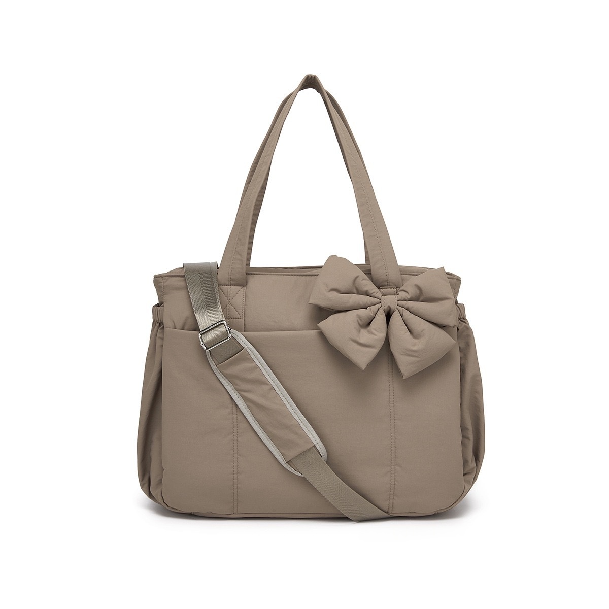 Quilted One-Shoulder Tote Bag
