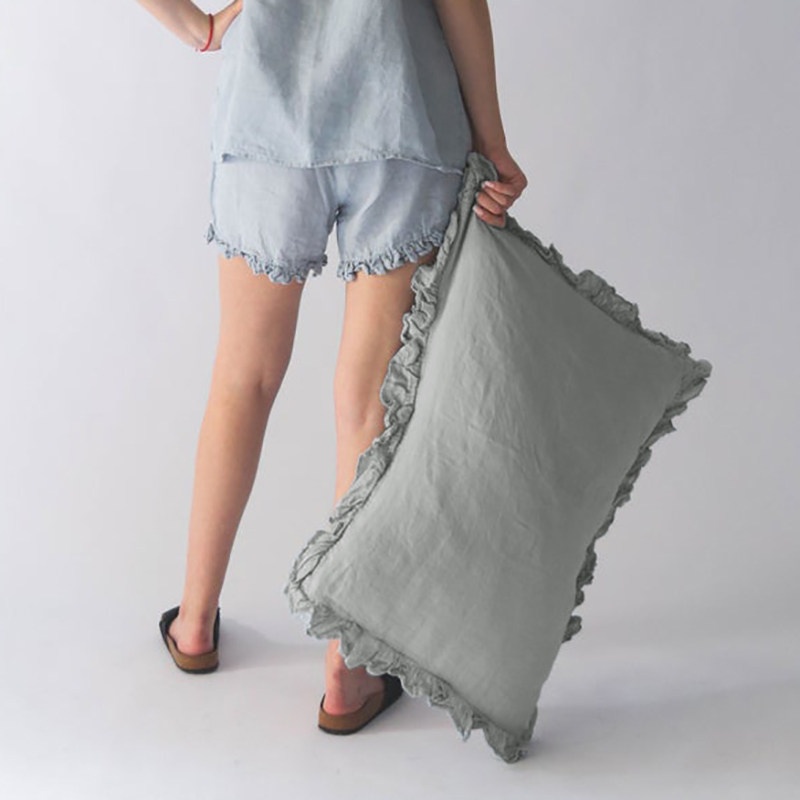 Linen Ruffled Pillowcase, picture 12 of 12