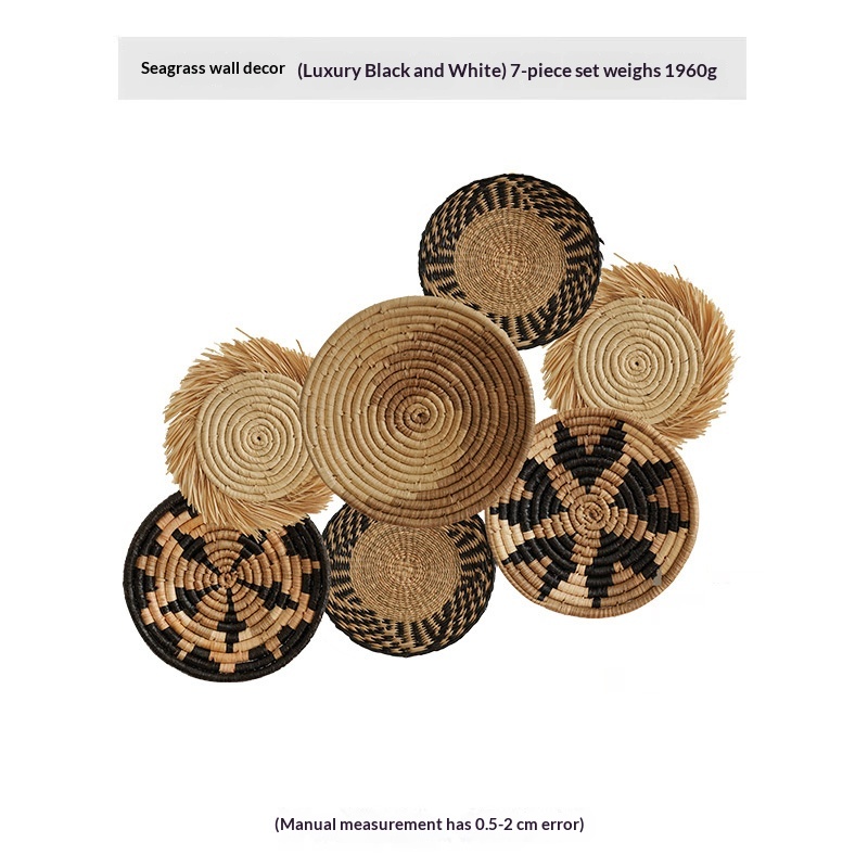 Seagrass Wall Hanging, Set of 7, picture 5 of 5